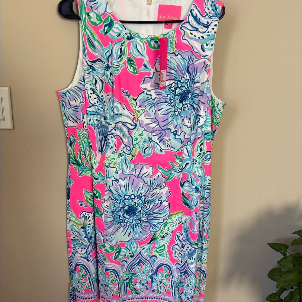 Lilly Pulitzer Women's Pink Floral Dress